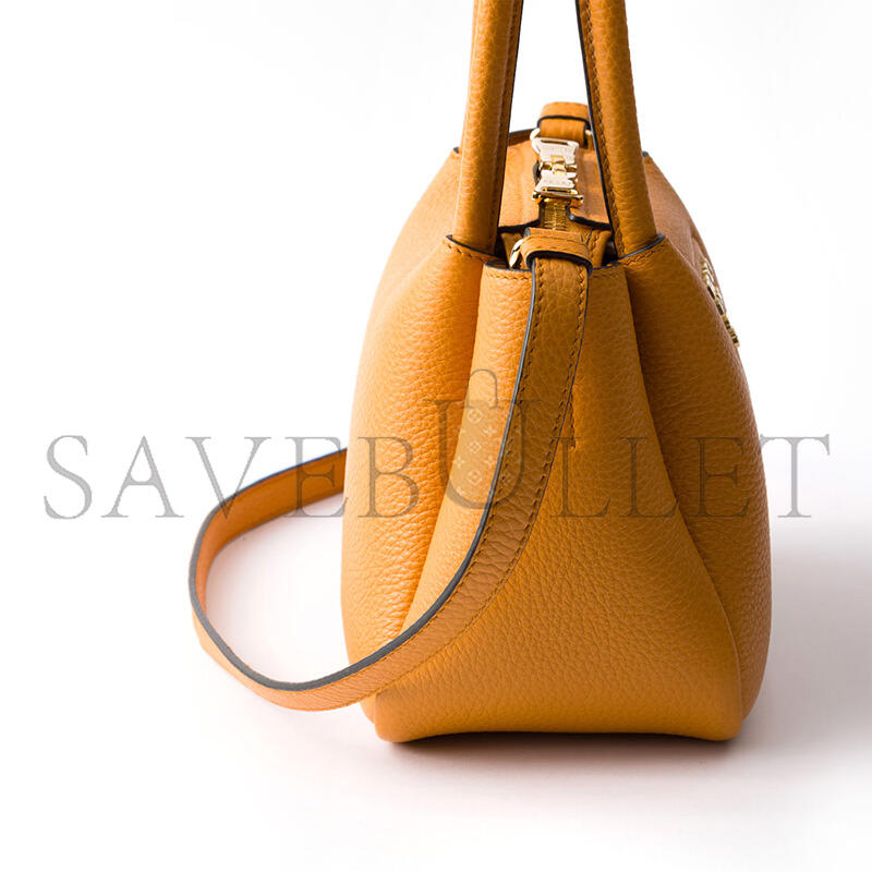 Pra*a leather mini handbag 1ba362 (19.5*18*9cm)